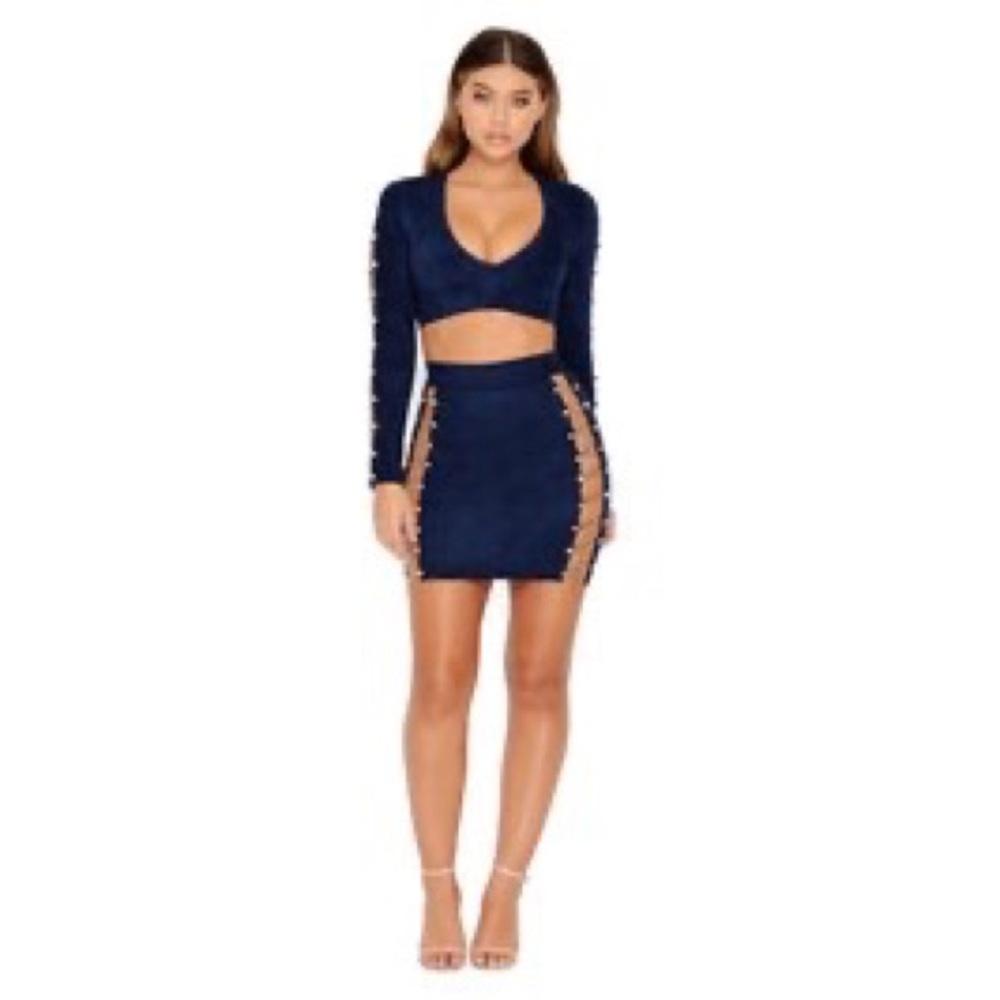 Oh Polly suede set